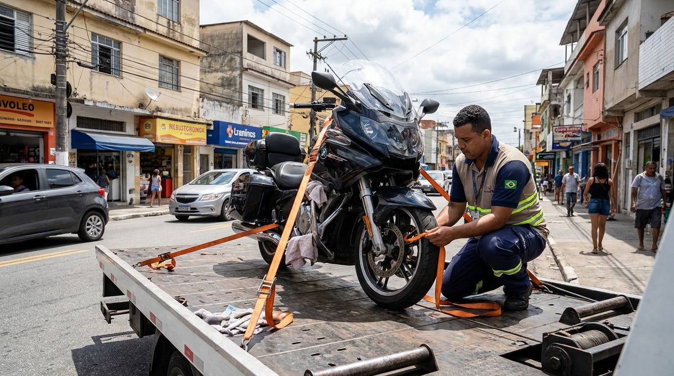Guincho para Moto em Belo Horizonte‑MG